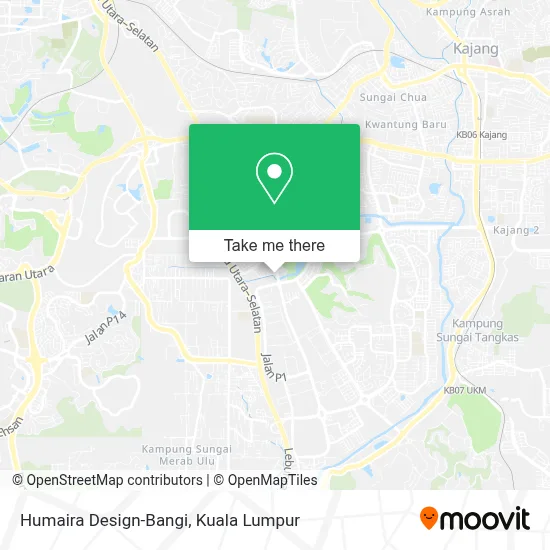 Humaira Design-Bangi map