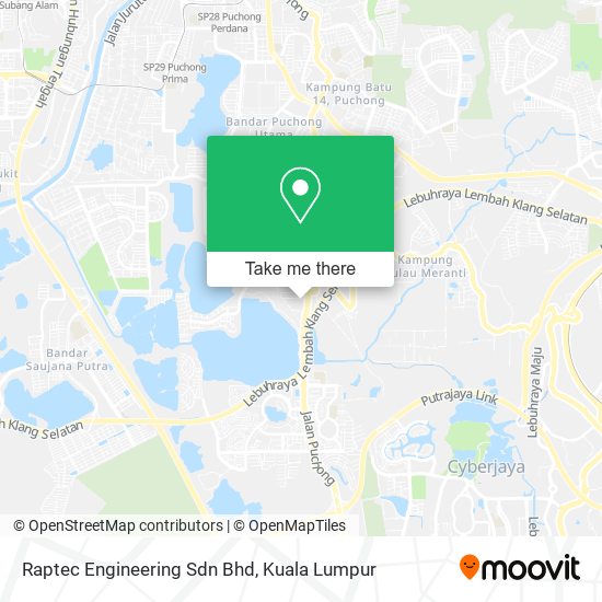 Raptec Engineering Sdn Bhd map
