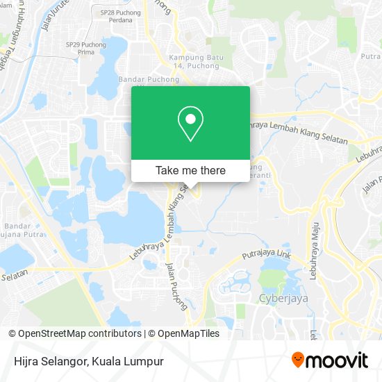 Peta Hijra Selangor