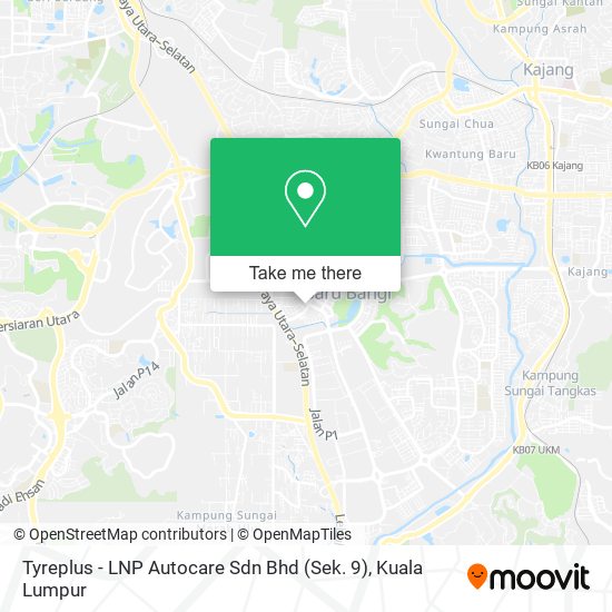 Tyreplus - LNP Autocare Sdn Bhd (Sek. 9) map