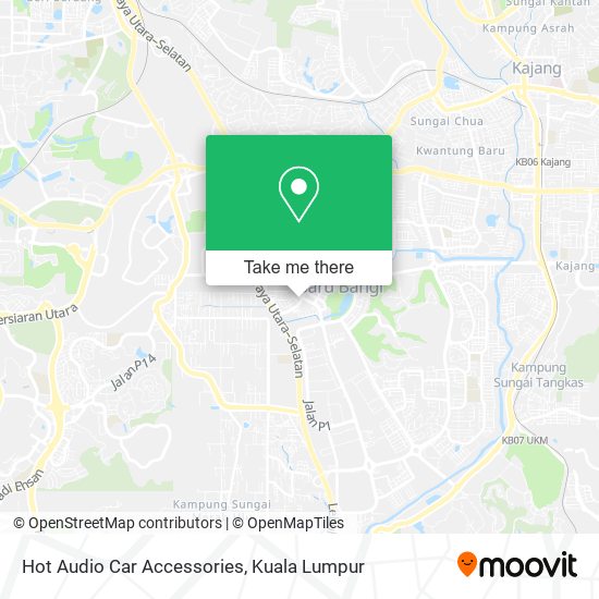 Hot Audio Car Accessories map