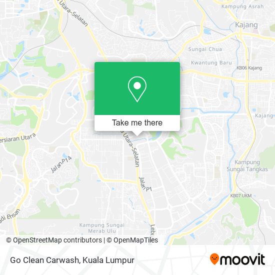 Go Clean Carwash map