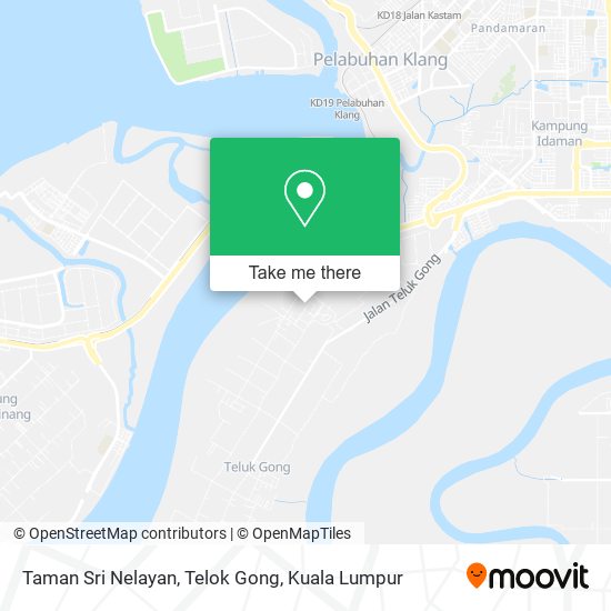 Taman Sri Nelayan, Telok Gong map