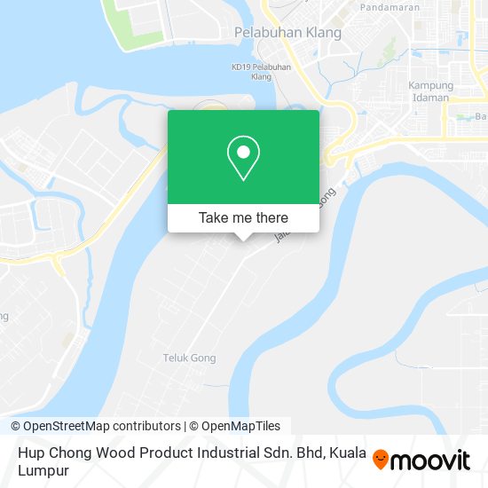 Hup Chong Wood Product Industrial Sdn. Bhd map