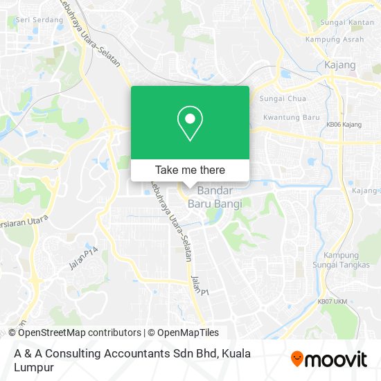 A & A Consulting Accountants Sdn Bhd map