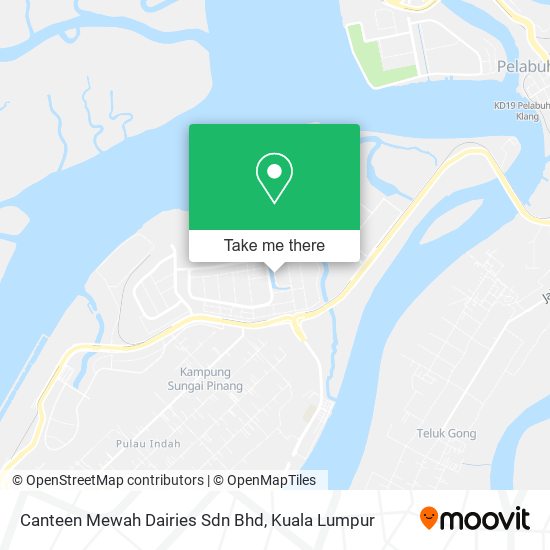 Peta Canteen Mewah Dairies Sdn Bhd