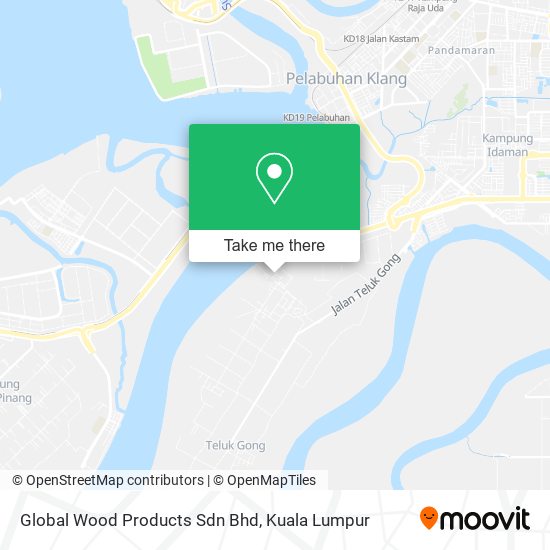 Global Wood Products Sdn Bhd map