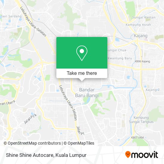 Shine Shine Autocare map