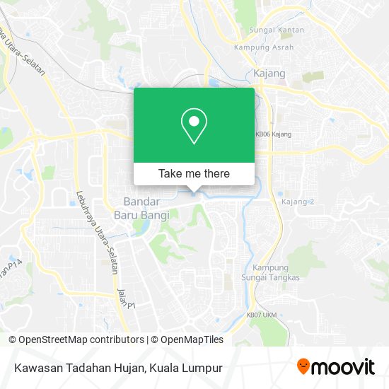 Peta Kawasan Tadahan Hujan