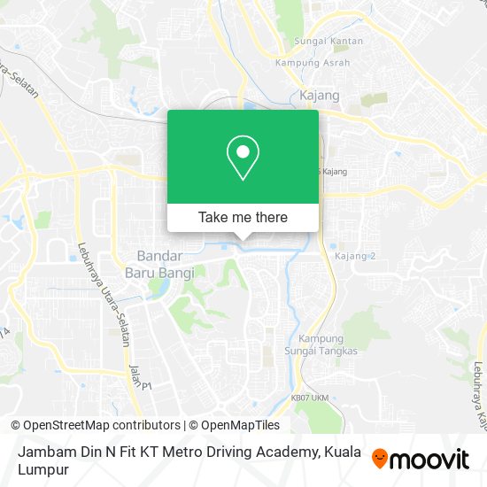 Jambam Din N Fit KT Metro Driving Academy map