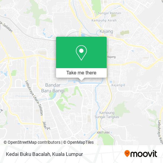 Kedai Buku Bacalah map
