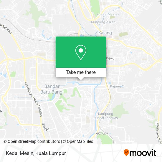 Kedai Mesin map