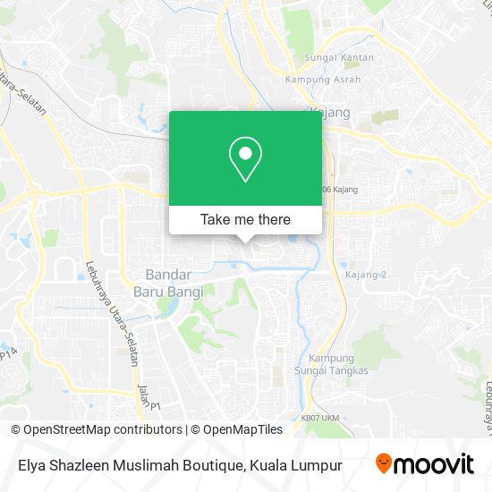 Elya Shazleen Muslimah Boutique map