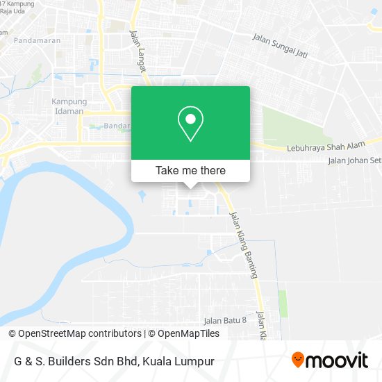 G & S. Builders Sdn Bhd map