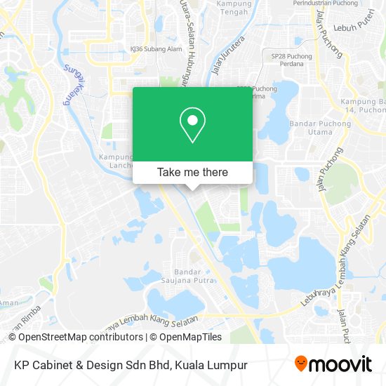 KP Cabinet & Design Sdn Bhd map