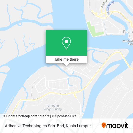 Adhesive Technologies Sdn. Bhd map