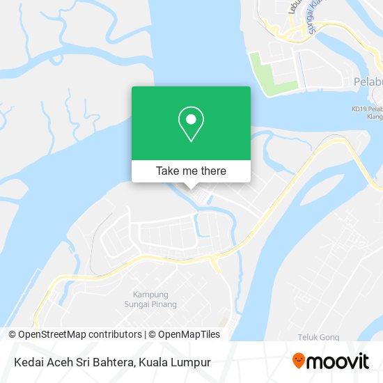 Peta Kedai Aceh Sri Bahtera