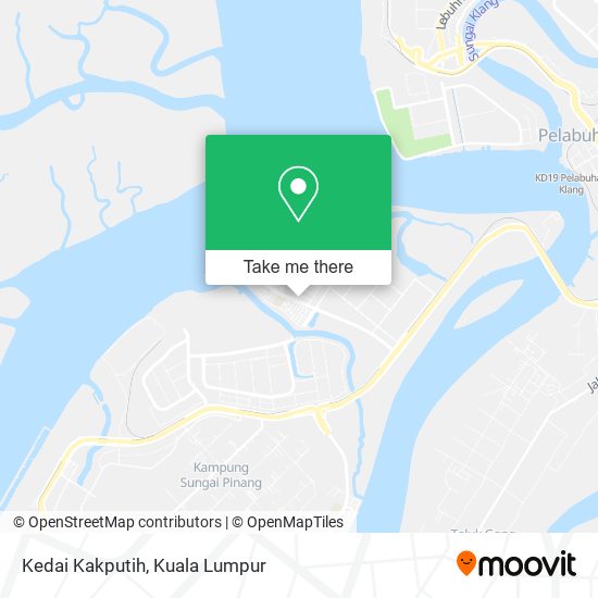 Kedai Kakputih map