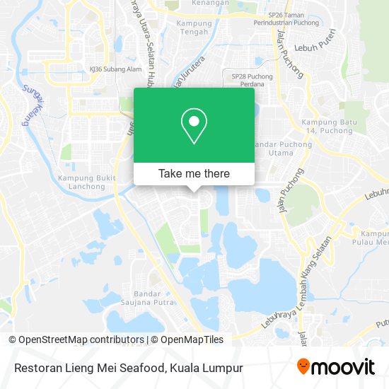 Restoran Lieng Mei Seafood map