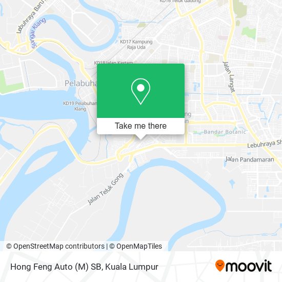 Hong Feng Auto (M) SB map