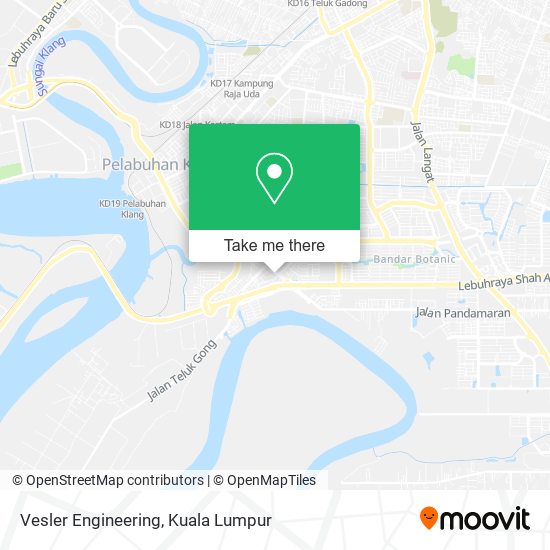 Vesler Engineering map