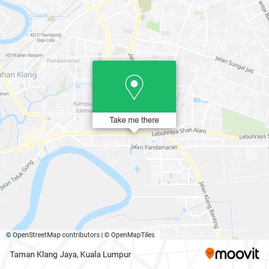 Taman Klang Jaya map