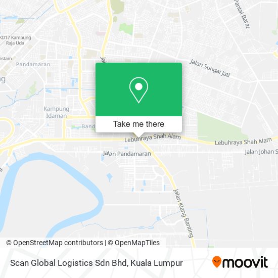 Scan Global Logistics Sdn Bhd map