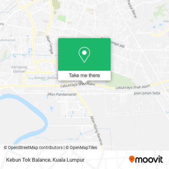 Kebun Tok Balance map