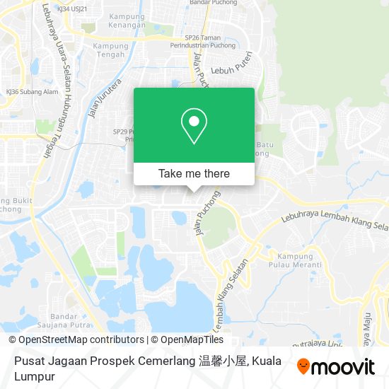 Pusat Jagaan Prospek Cemerlang 温馨小屋 map