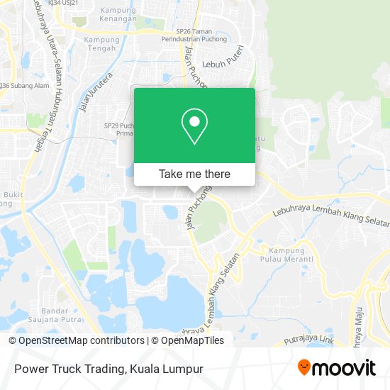 Power Truck Trading map