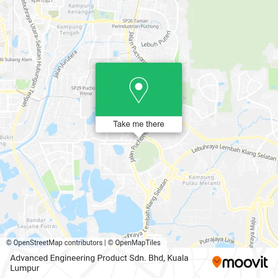 Advanced Engineering Product Sdn. Bhd map