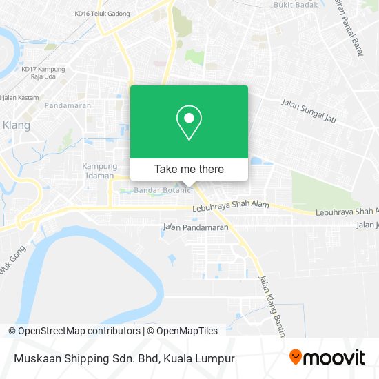 Muskaan Shipping Sdn. Bhd map