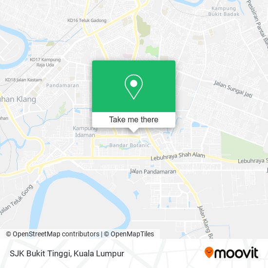 SJK Bukit Tinggi map