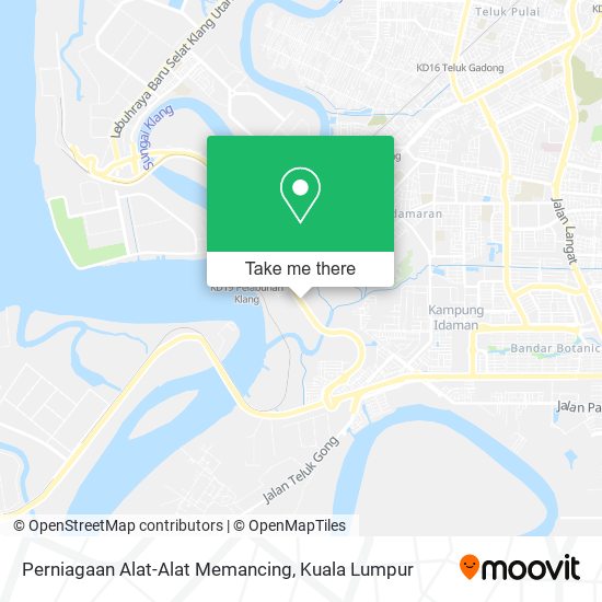 Perniagaan Alat-Alat Memancing map