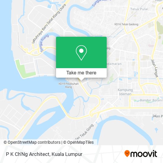 P K Ch'Ng Architect map