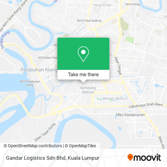 Peta Gandar Logistics Sdn Bhd