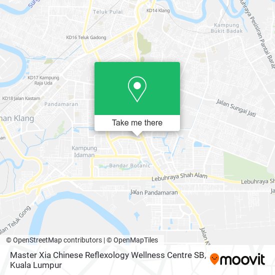 Master Xia Chinese Reflexology Wellness Centre SB map