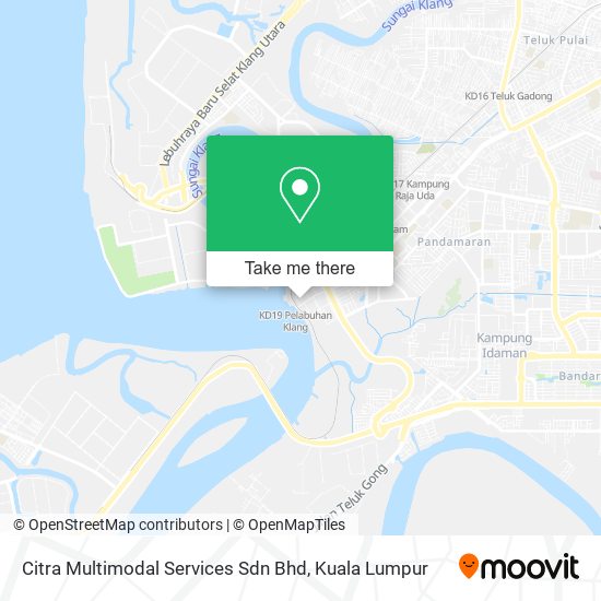 Citra Multimodal Services Sdn Bhd map