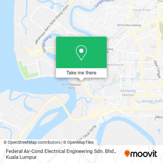 Federal Air-Cond Electrical Engineering Sdn. Bhd. map
