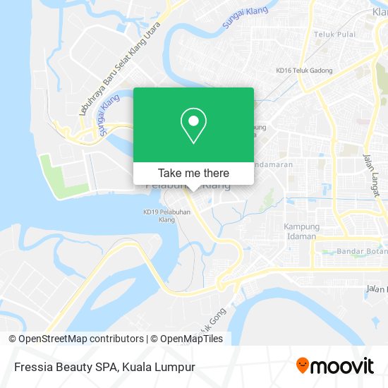 Fressia Beauty SPA map