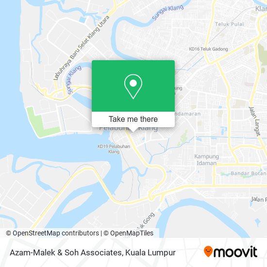 Azam-Malek & Soh Associates map