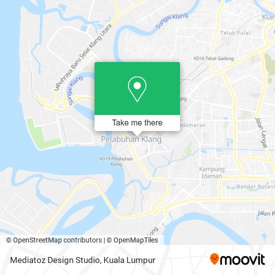 Mediatoz Design Studio map