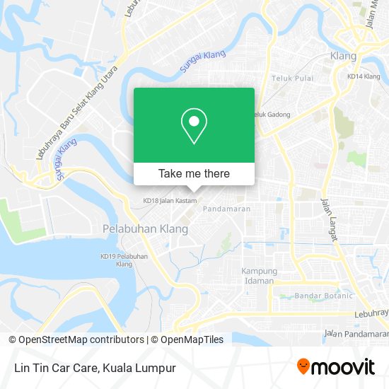 Lin Tin Car Care map