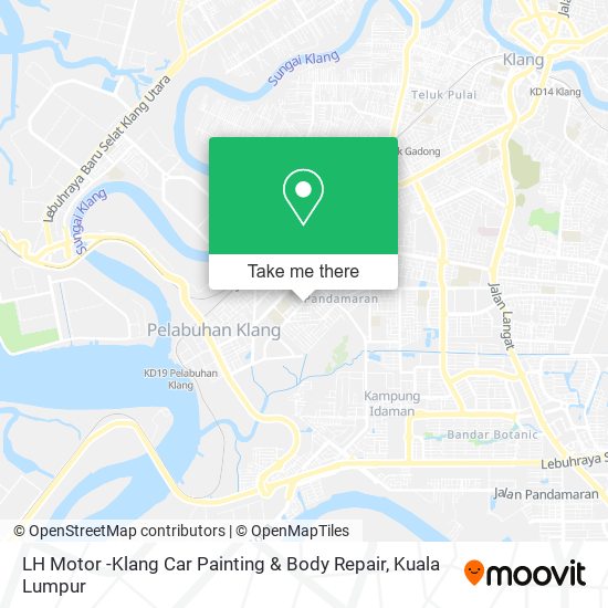 Peta LH Motor -Klang Car Painting & Body Repair