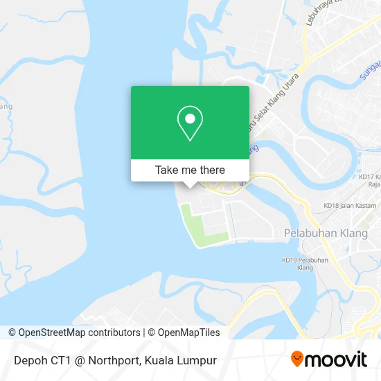 Depoh CT1 @ Northport map