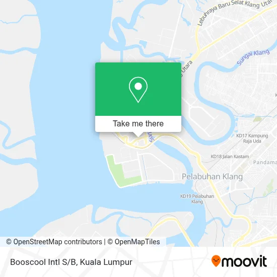 Booscool Intl S/B map