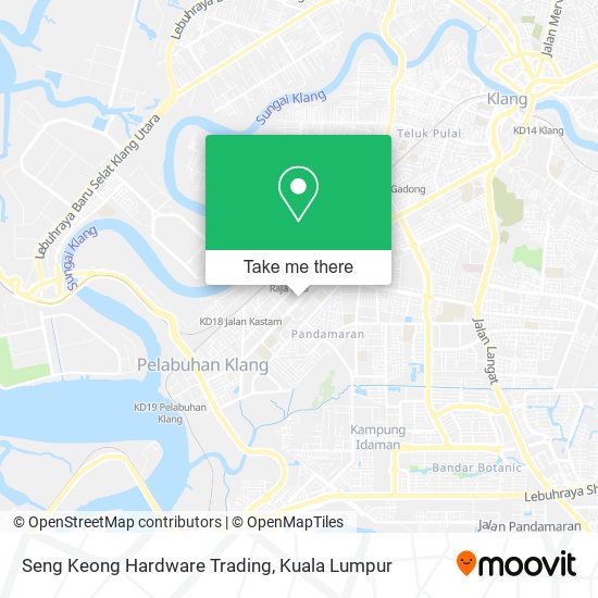 Seng Keong Hardware Trading map