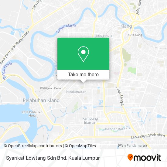 Syarikat Lowtang Sdn Bhd map