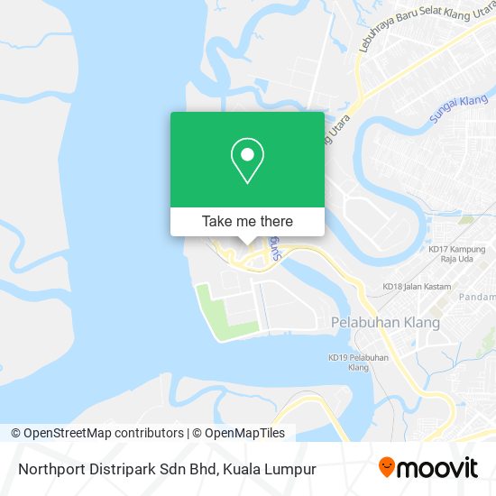 Northport Distripark Sdn Bhd map