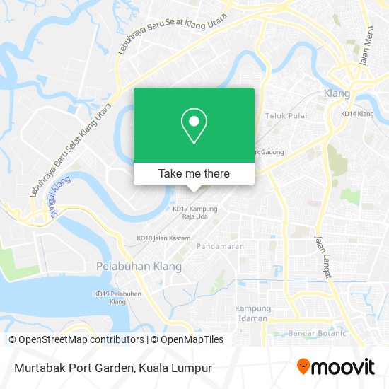 Murtabak Port Garden map